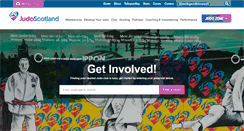 Desktop Screenshot of judoscotland.com